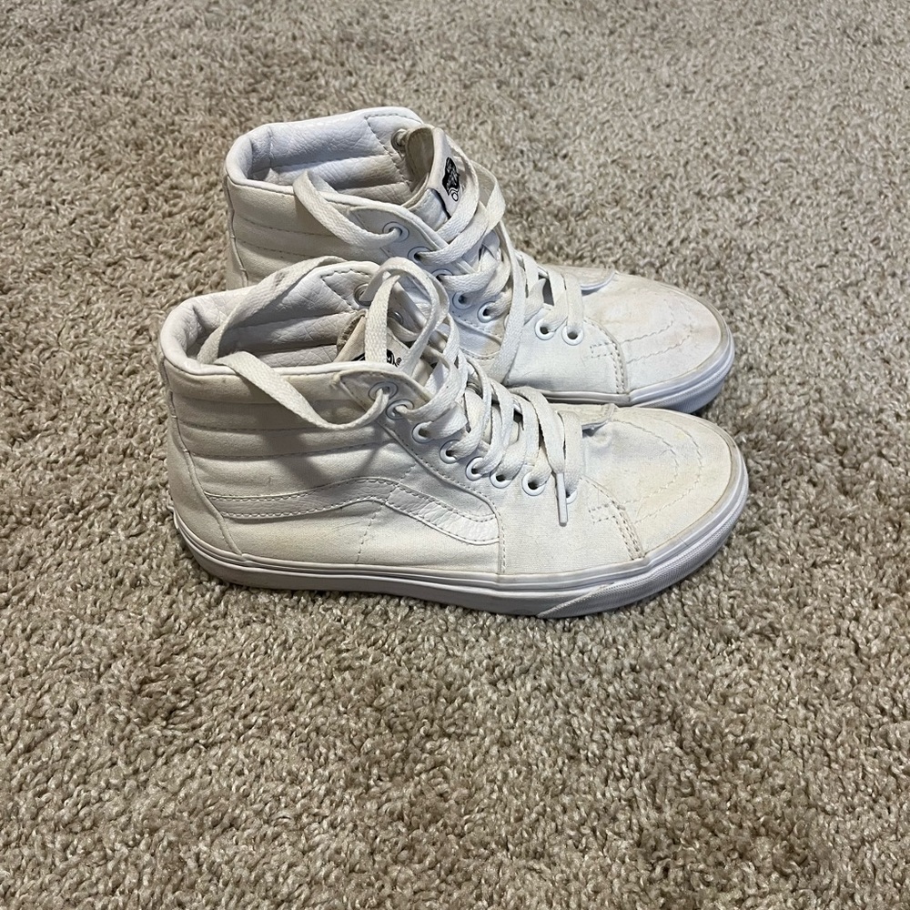 White vans size 4.5M 6W